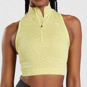 Gymshark Adapt Animal Seamless 1/2 Zip Top